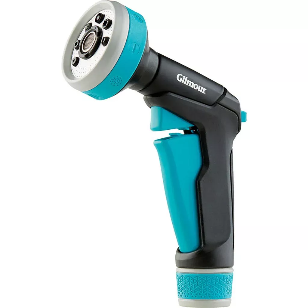 Front Control Hose Nozzle with Swivel Connect Metal