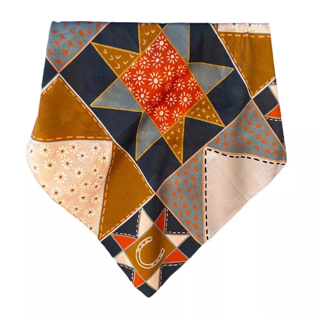 Frontier Bound Patchwork Wild Rag