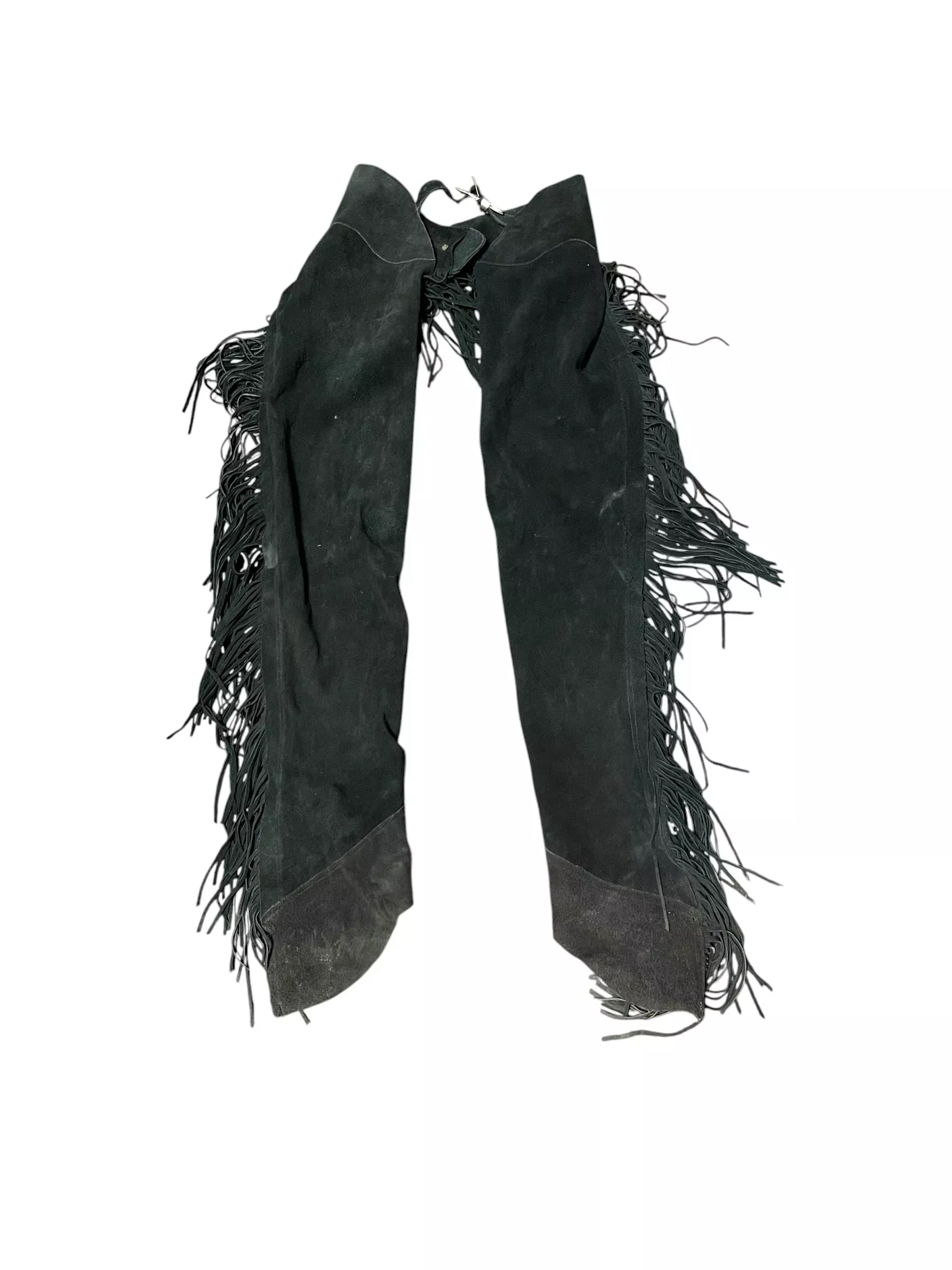 Full Chaps - Black - Custom Measurements - USED