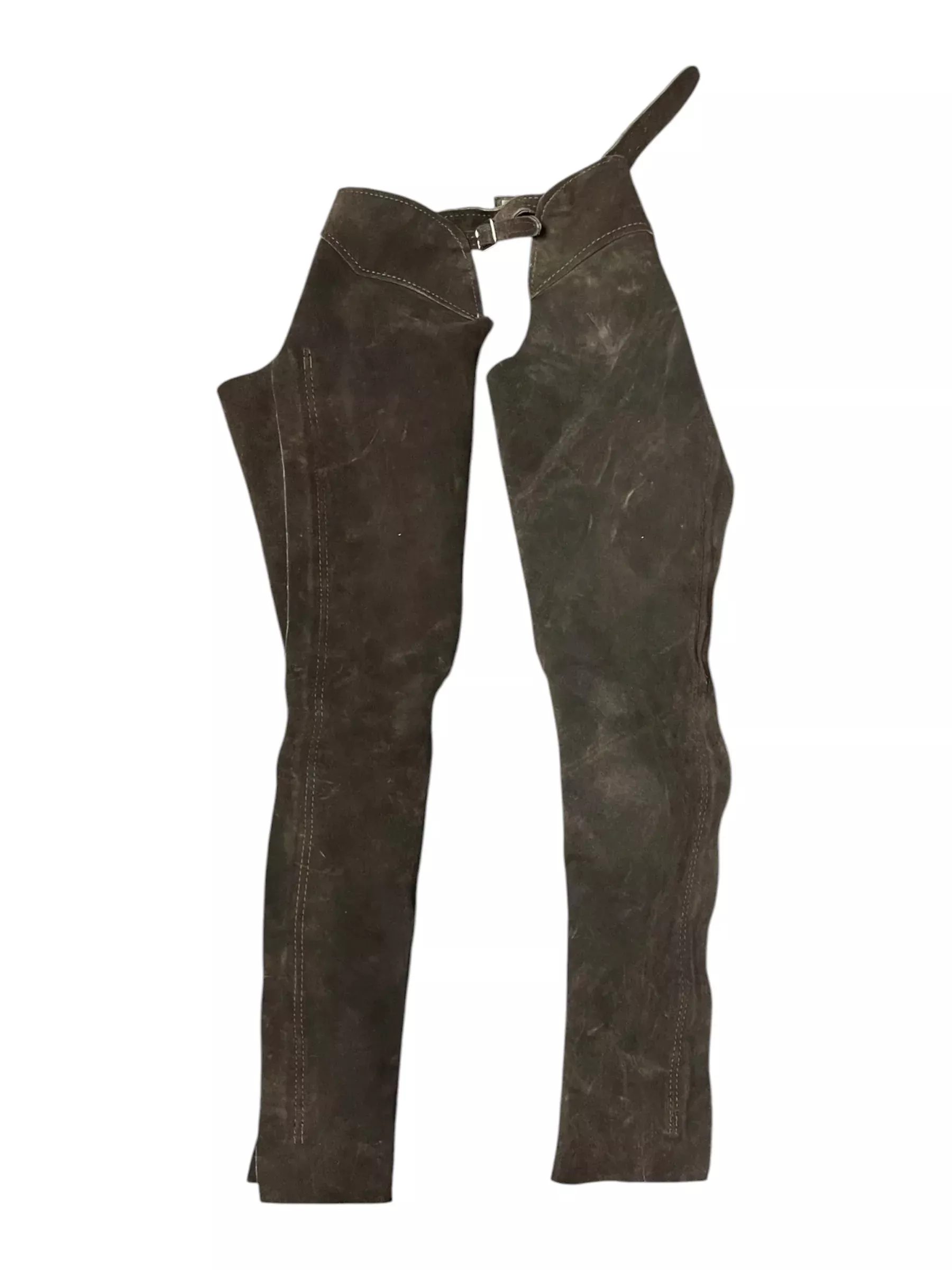 Full Chaps - Brown - Waist approx 12" across - USED