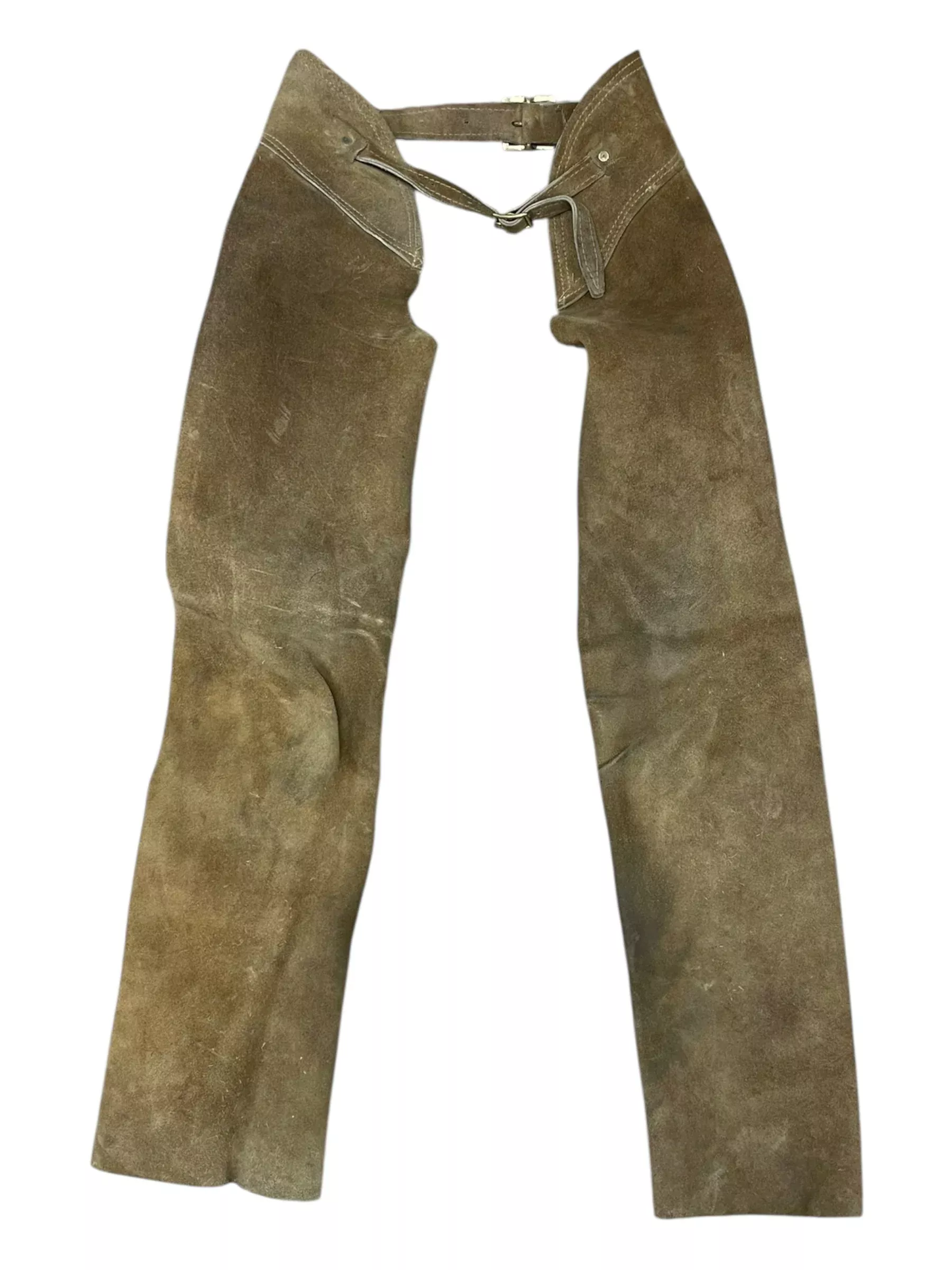 Full Chaps - Brown - Waist Approx 14" Across - USED