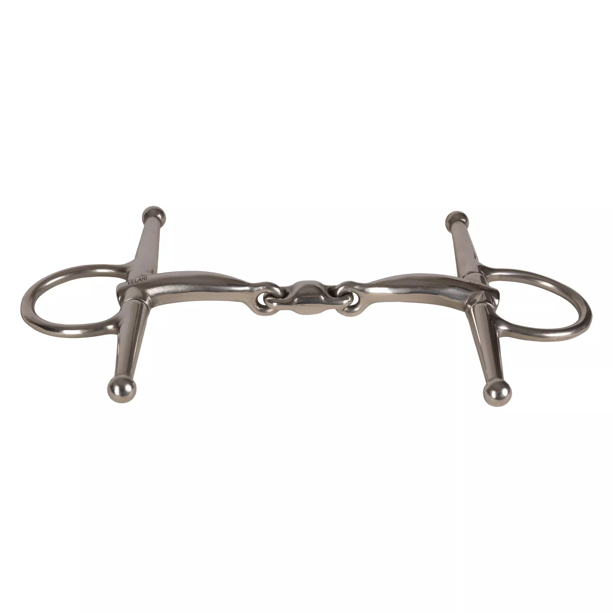 Full Cheek Bit Double Jointed Stainless Steel