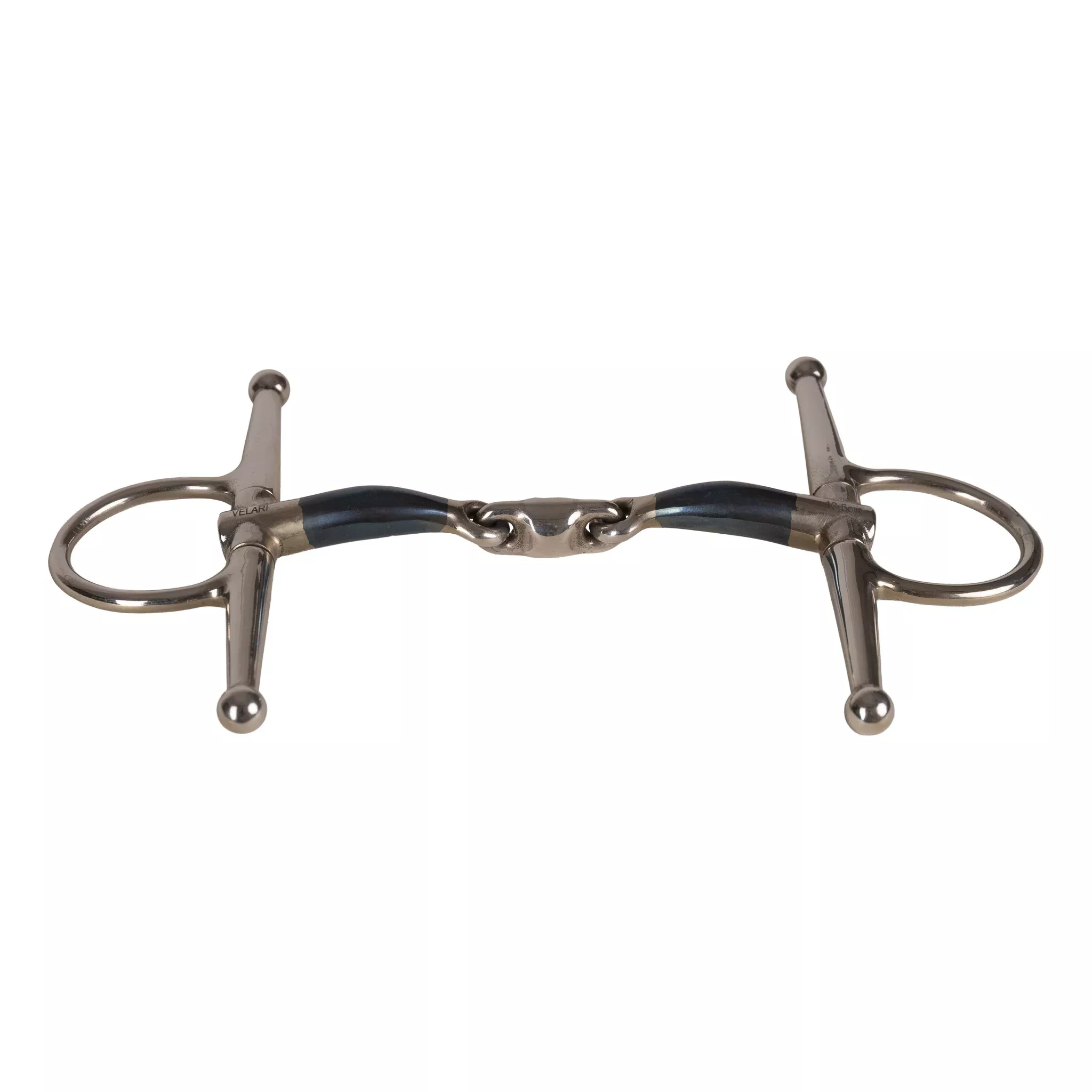 Full Cheek Bit Double Jointed Sweet Iron