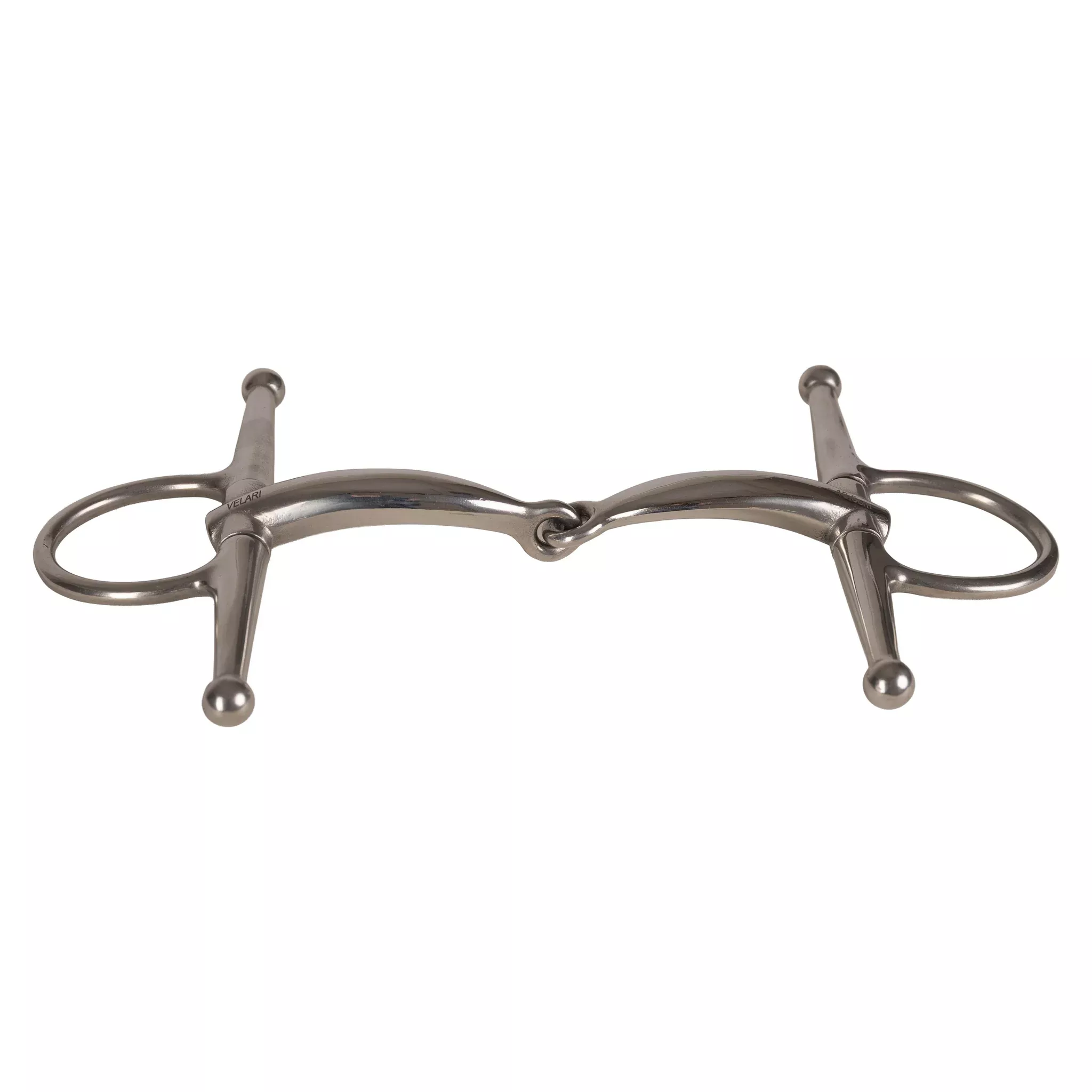 Full Cheek Bit Single Jointed Stainless Steel
