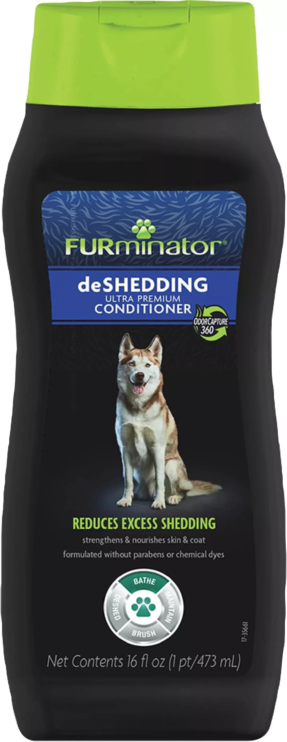 FURminator deShedding Ultra Premium Conditioner, 16 oz