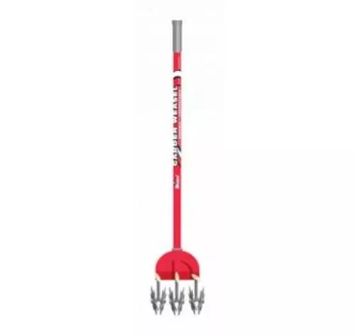 Garden Weasel Rotary Hand Cultivator, 56" Length