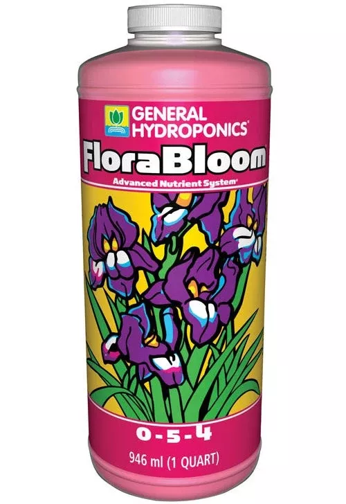 General Hydroponics FloraBloom Nutrient, 1 Quart