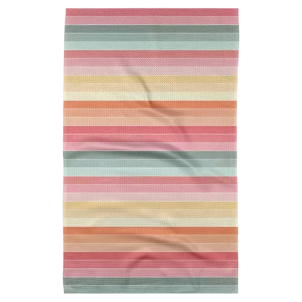 Geometry Summer Sorbet Tea Towel