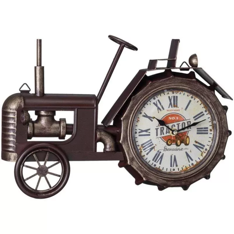 Gift Corral Tractor Table Top Clock