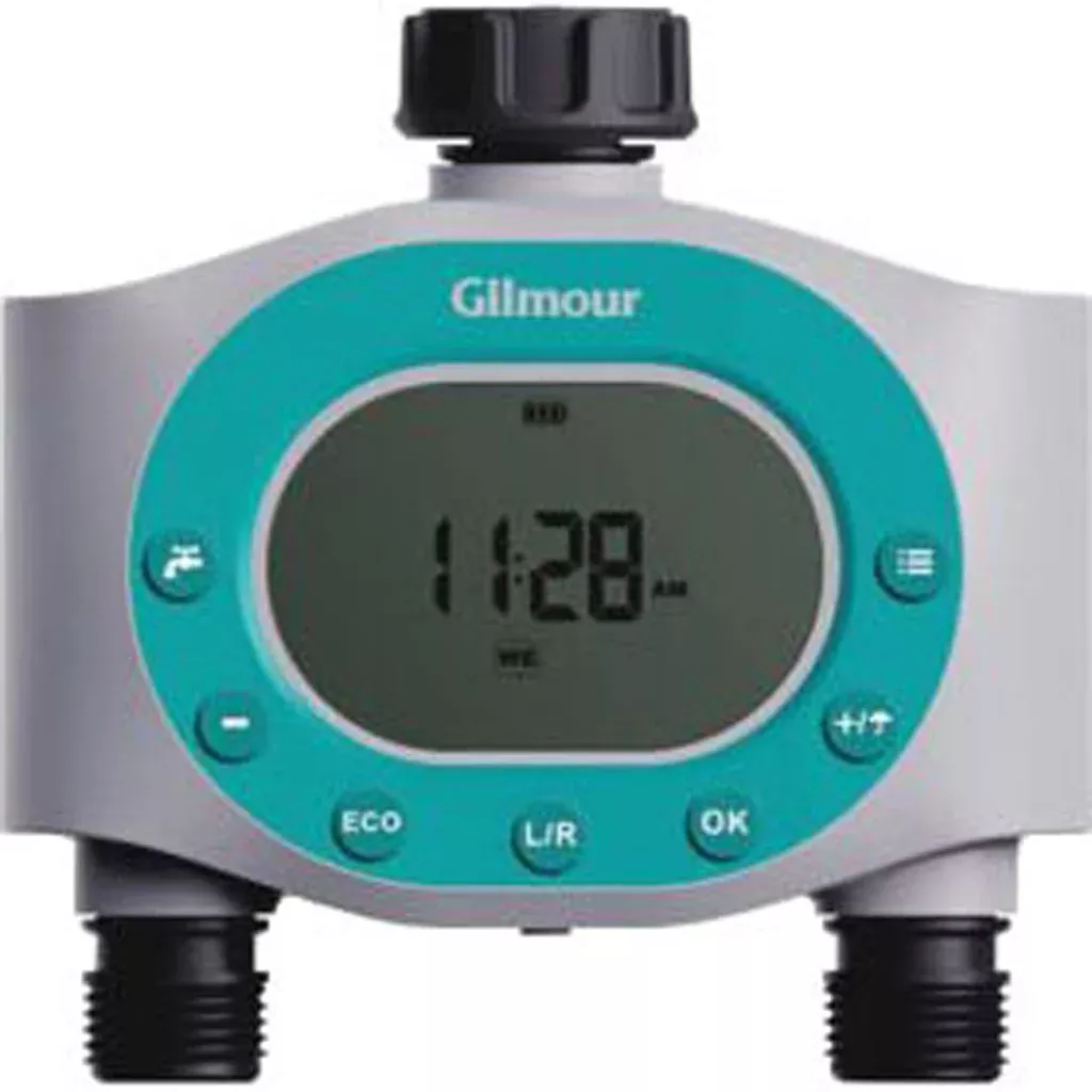 Gilmour Electronic Water Timer, Dual Outlet