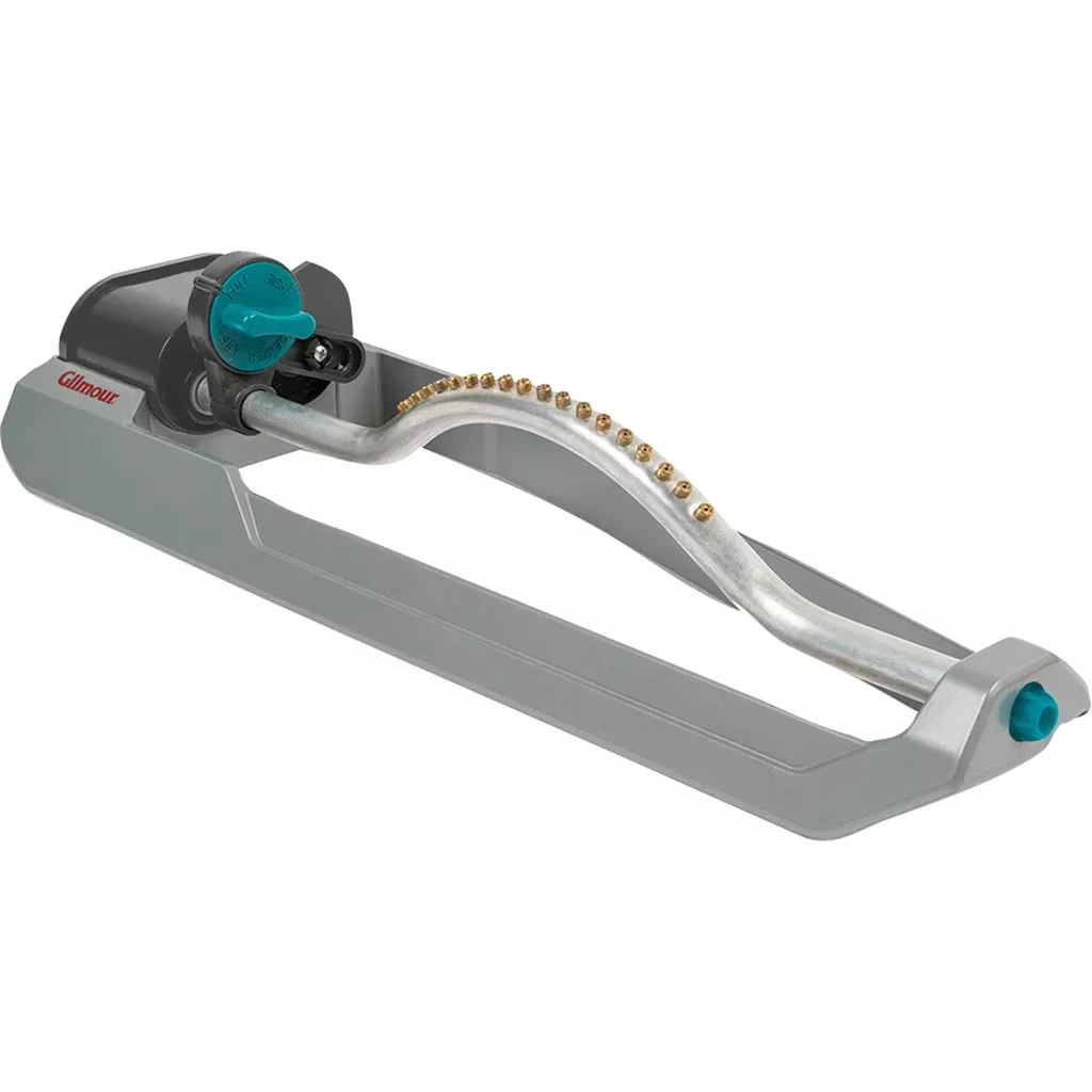 Gilmour Metal Wave Oscillating Sprinkler, 3600 sq ft