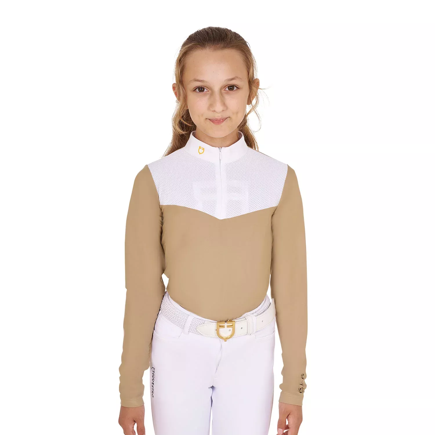 Girls Long Sleeved Polo Shirt