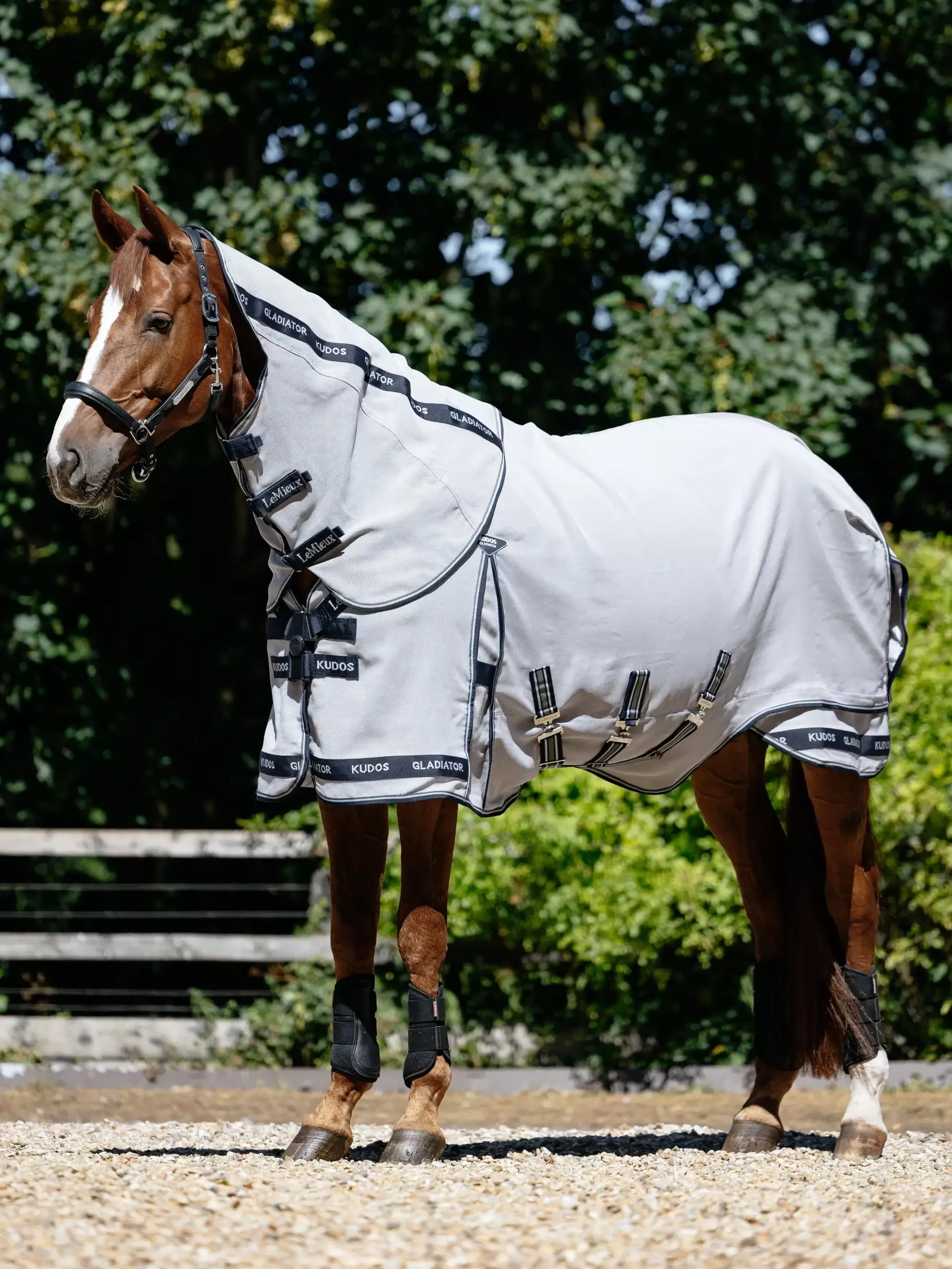 Gladiator Fly Rug Kudos - Grey