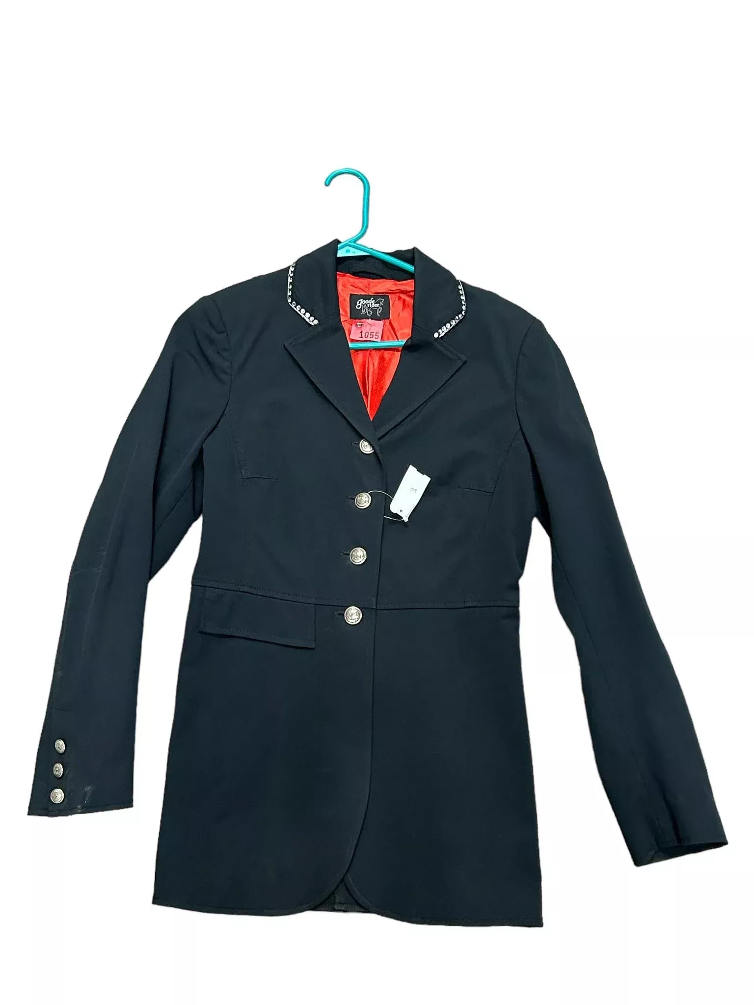 Goode Rider Dressage Coat - Black - 6 - USED