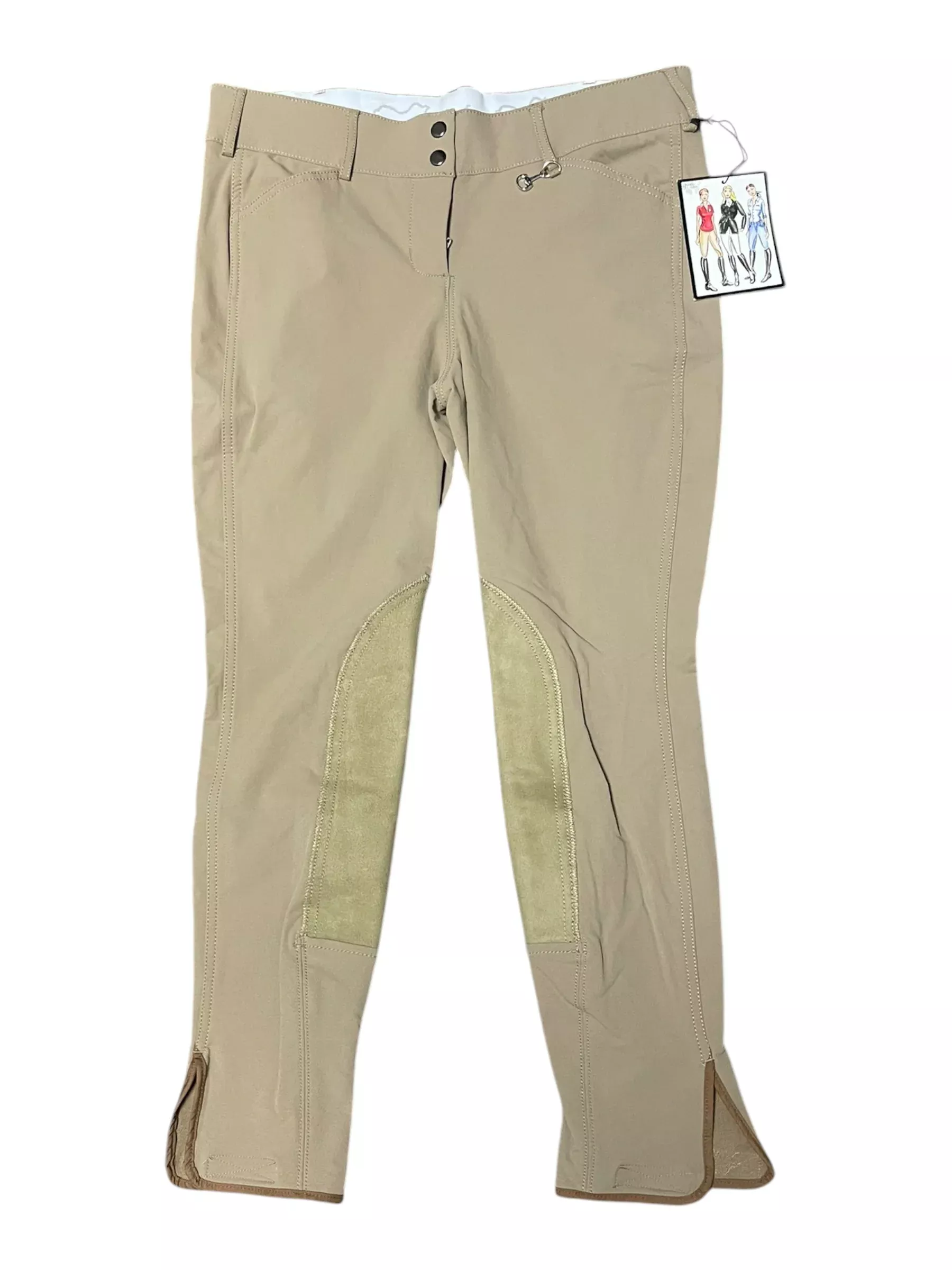 Goode Rider KP Breech *NWT* - Khaki - 34L - USED