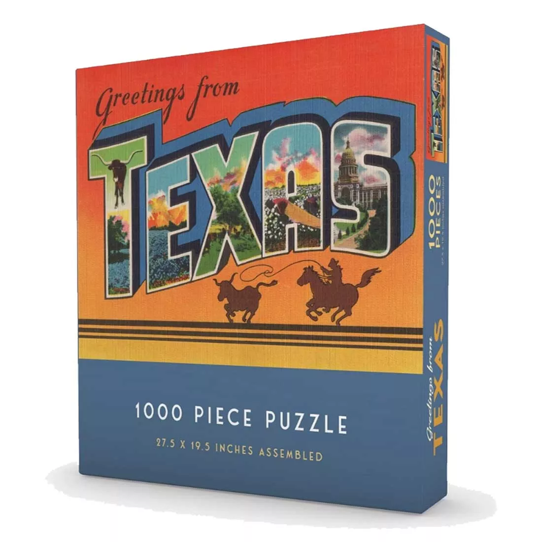 Greetings from Texas 1000 Piece Puzzle