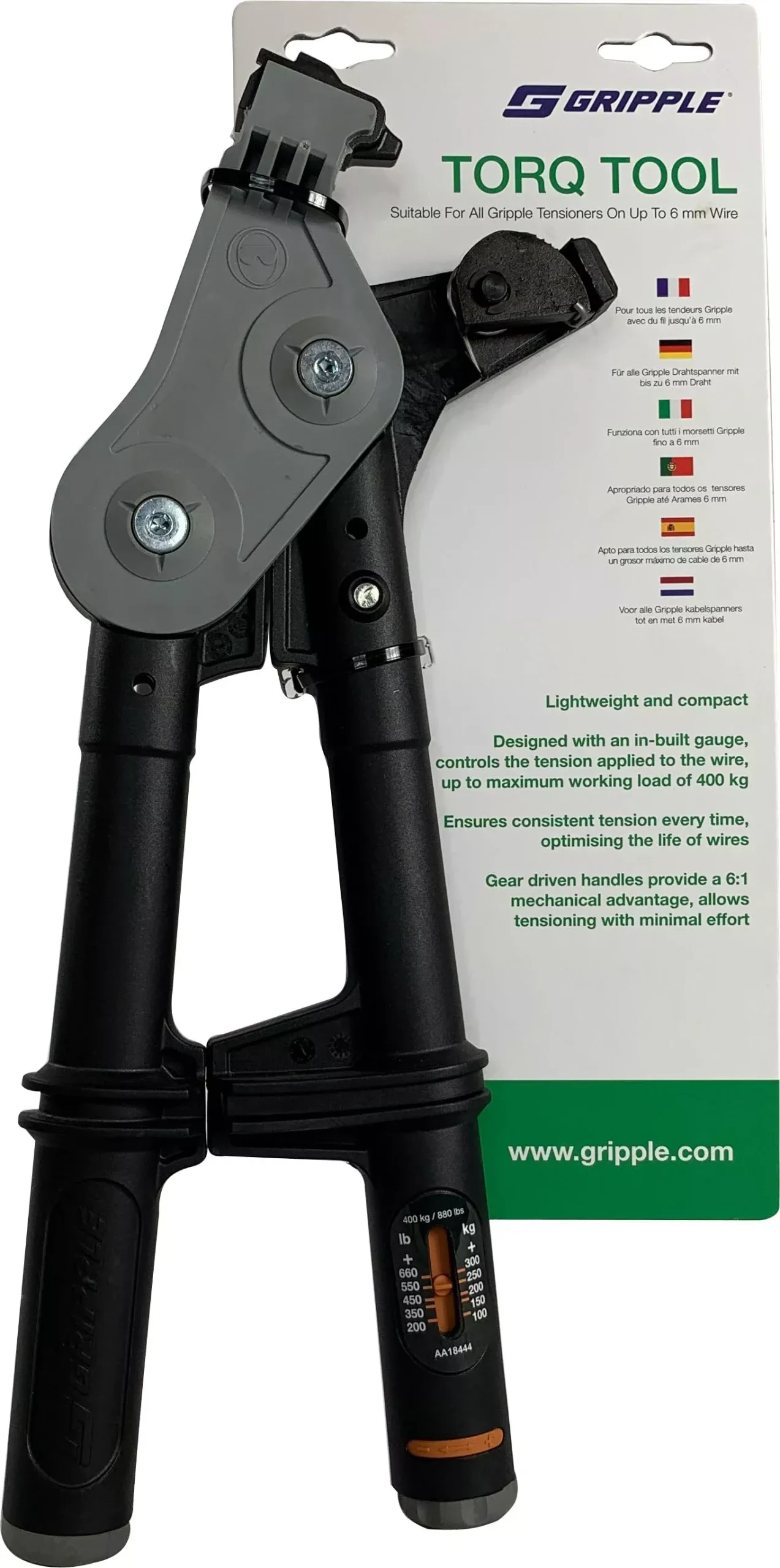 Gripple Torq Tension Tool, Glass-Filled Nylon