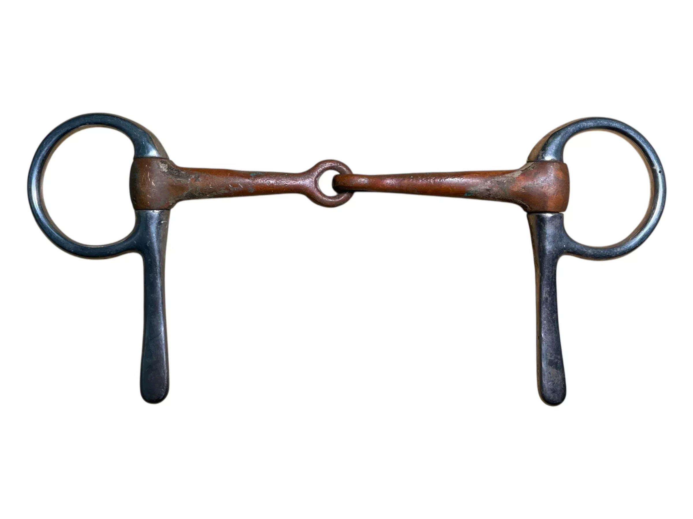 Half Cheek Snaffle - SS/Copper - Approx 5 1/4" - USED