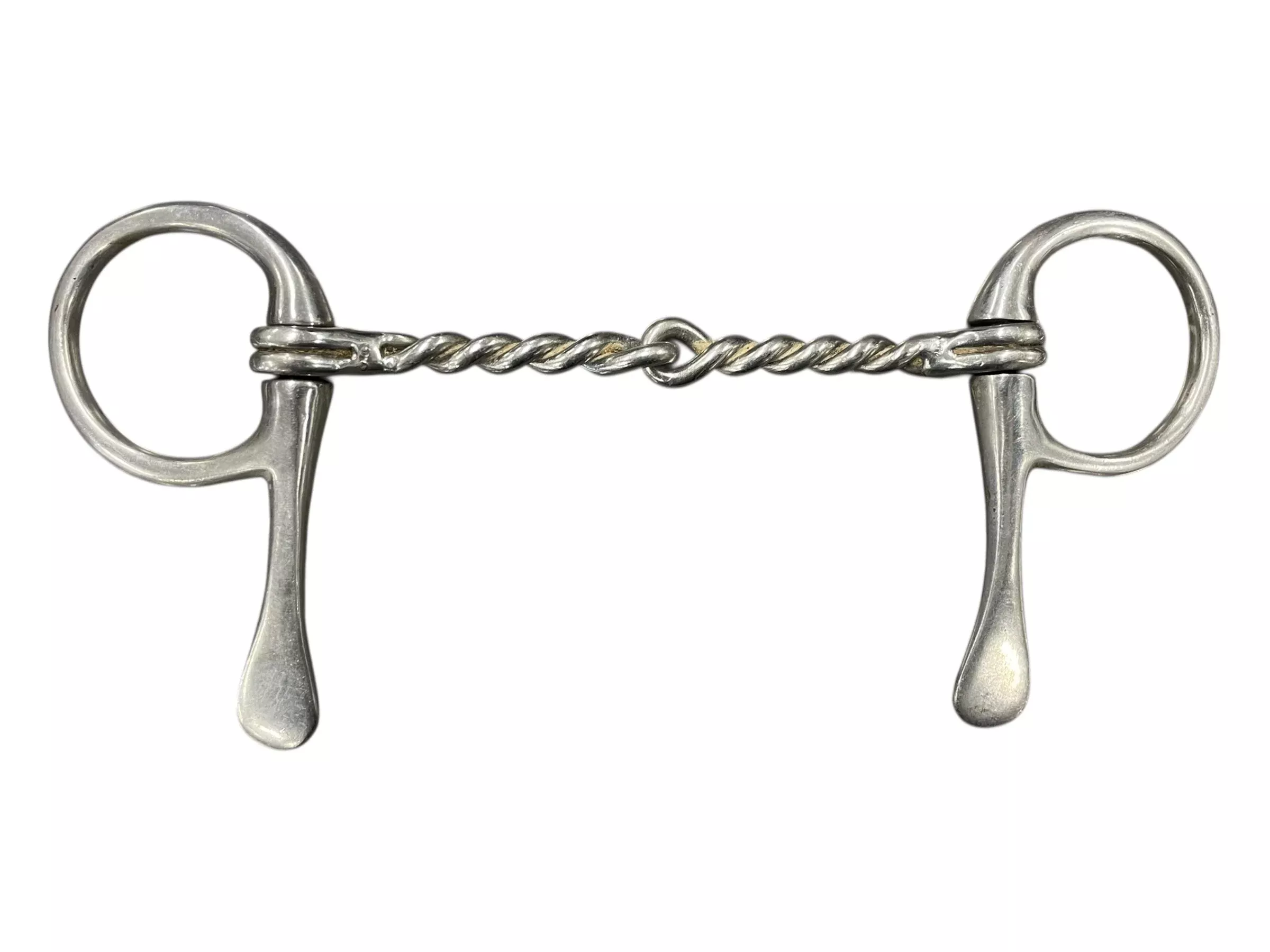 Half Cheek Twisted Wire Bit - SS - Approx 5" - USED