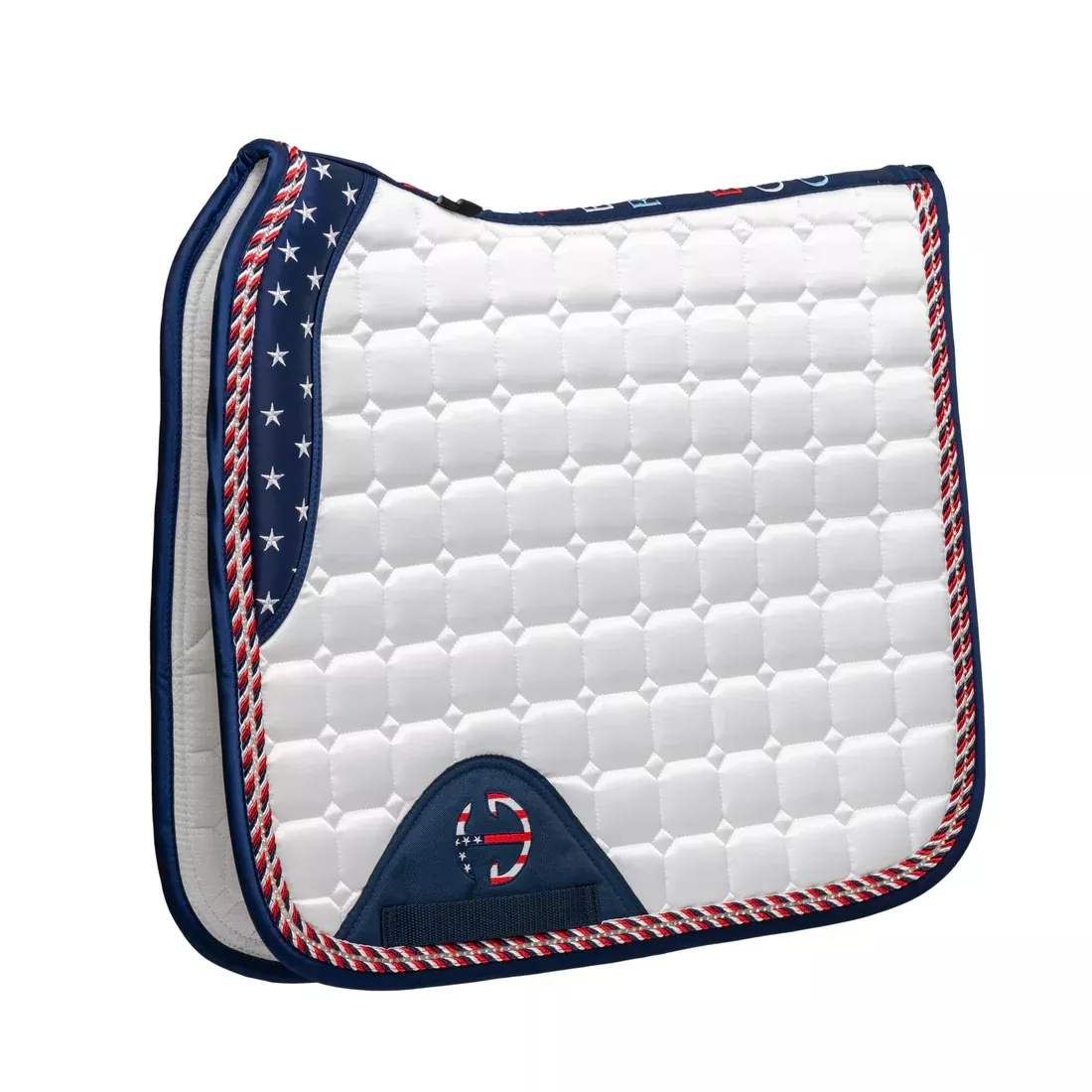 Halter Ego Limited Edition TEAM USA Satin Classic Saddle Pad