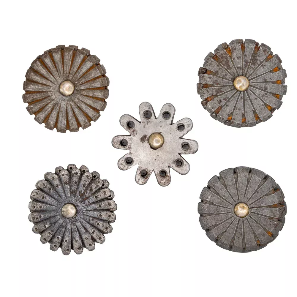 Hand Cut Spur Rowels - Bozeman Collection