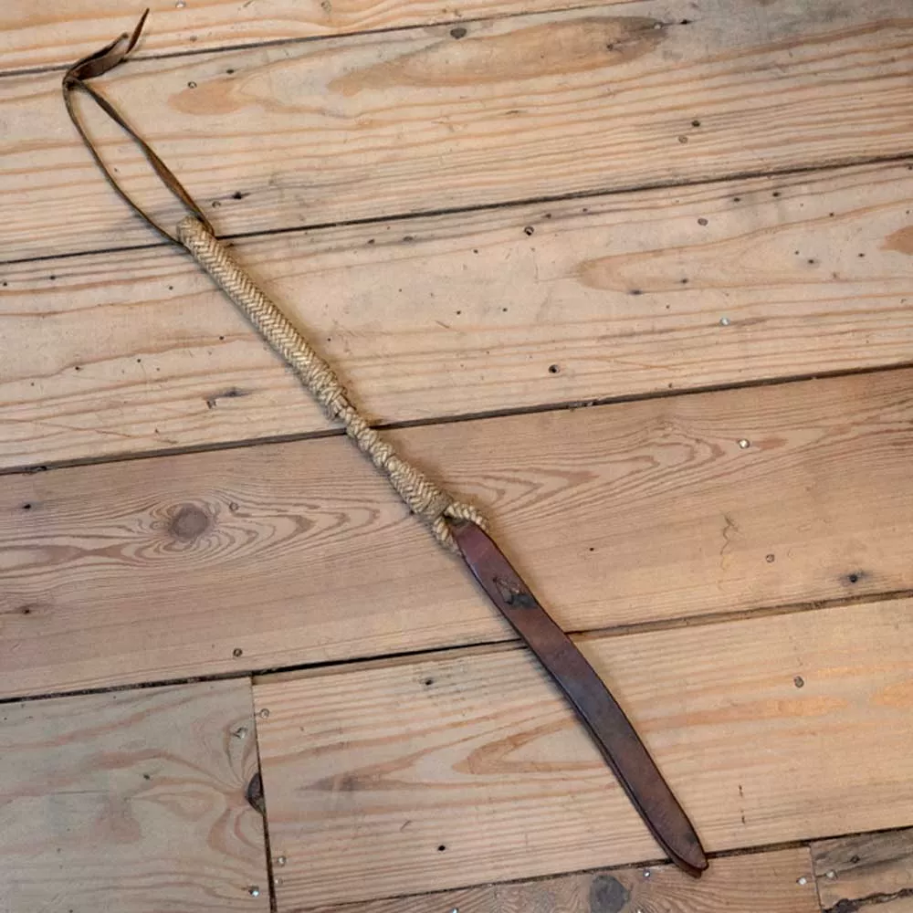 Handmade 26" Rawhide Quirt w/Popper