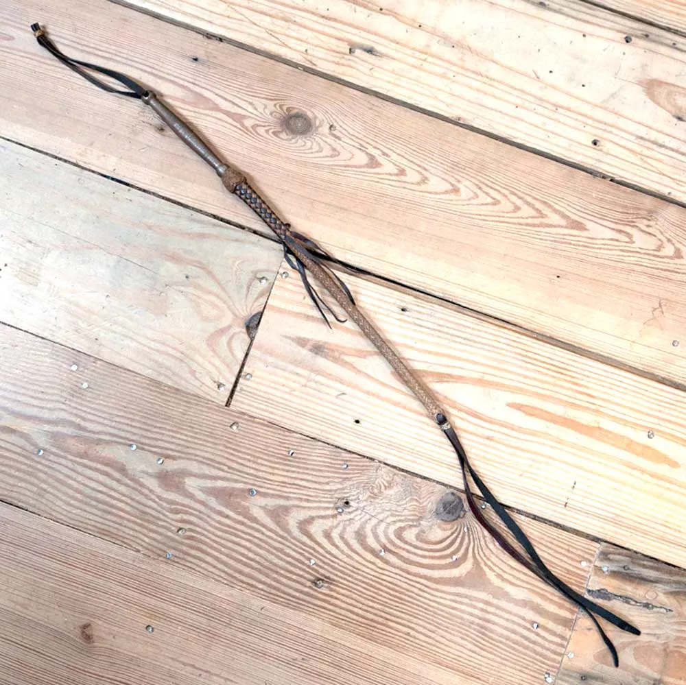 Handmade 30" Quirt with Popper