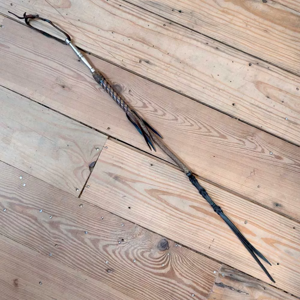Handmade 34" Quirt w/Metal Grip
