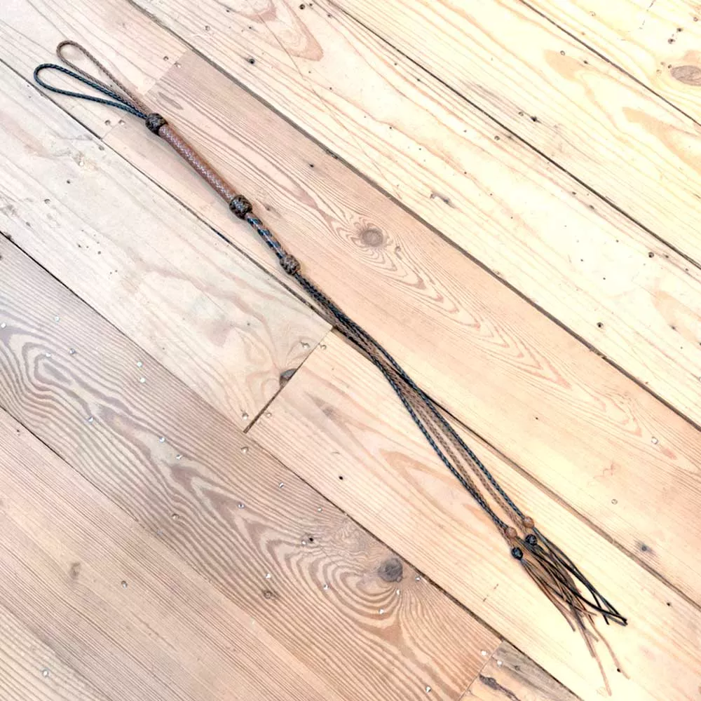 Handmade 35.5" Quirt w/Braided Poppers