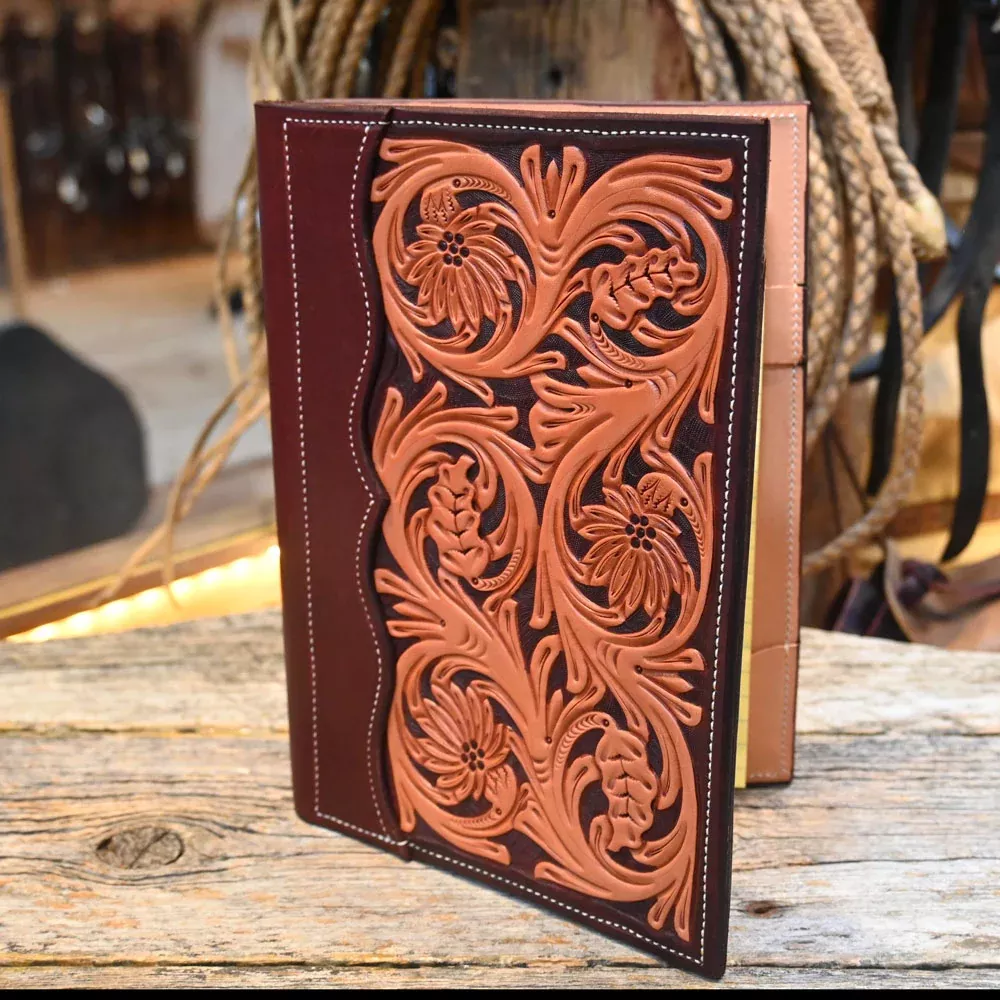 Handmade Leather Organizer Book ROSS BULLINGER