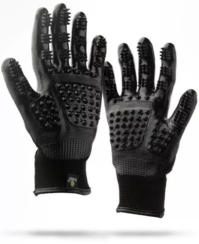 HandsOn Grooming & Bathing Gloves