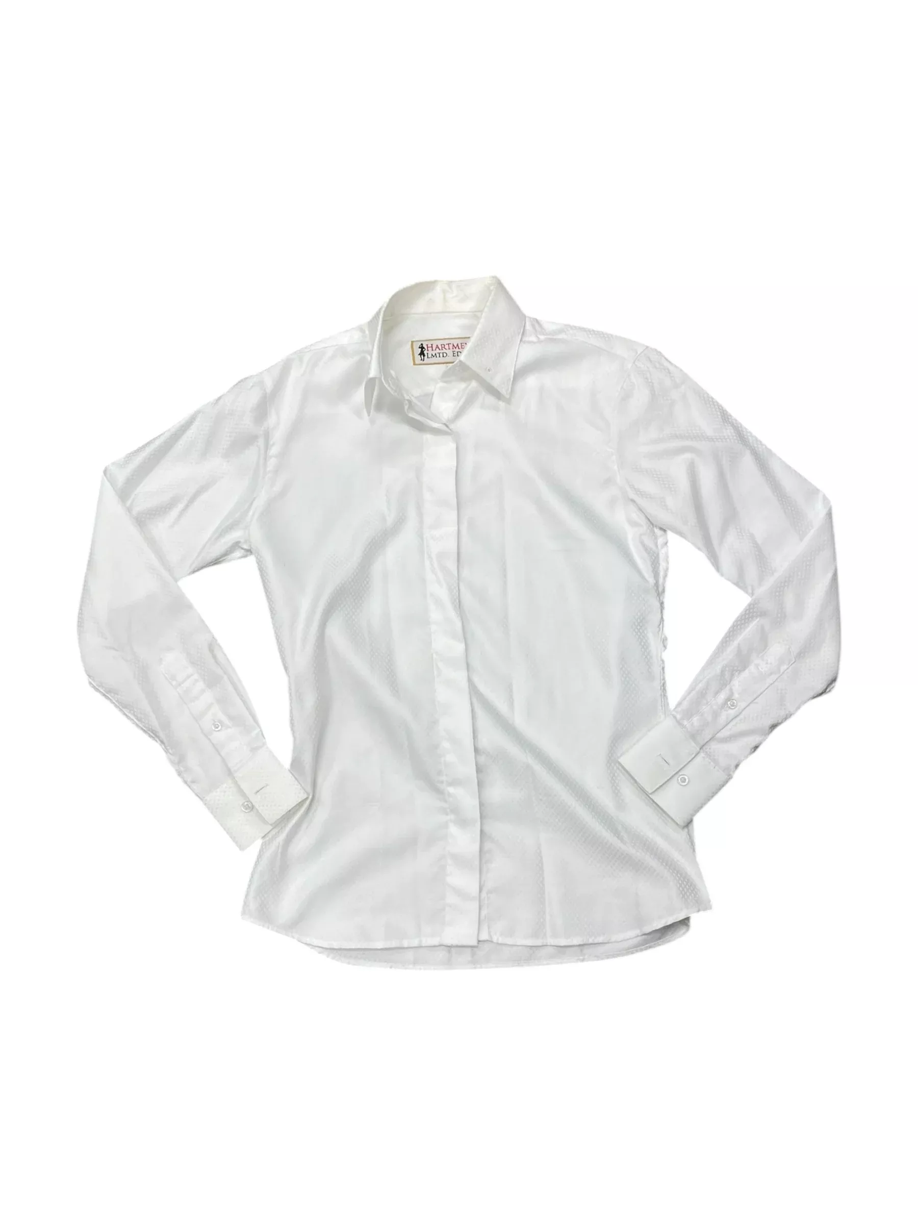 Hartmeyer Saddleseat Show Shirt - White - 34 - USED