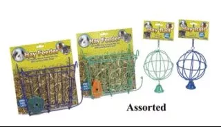 Hay Feeder With Free Salt