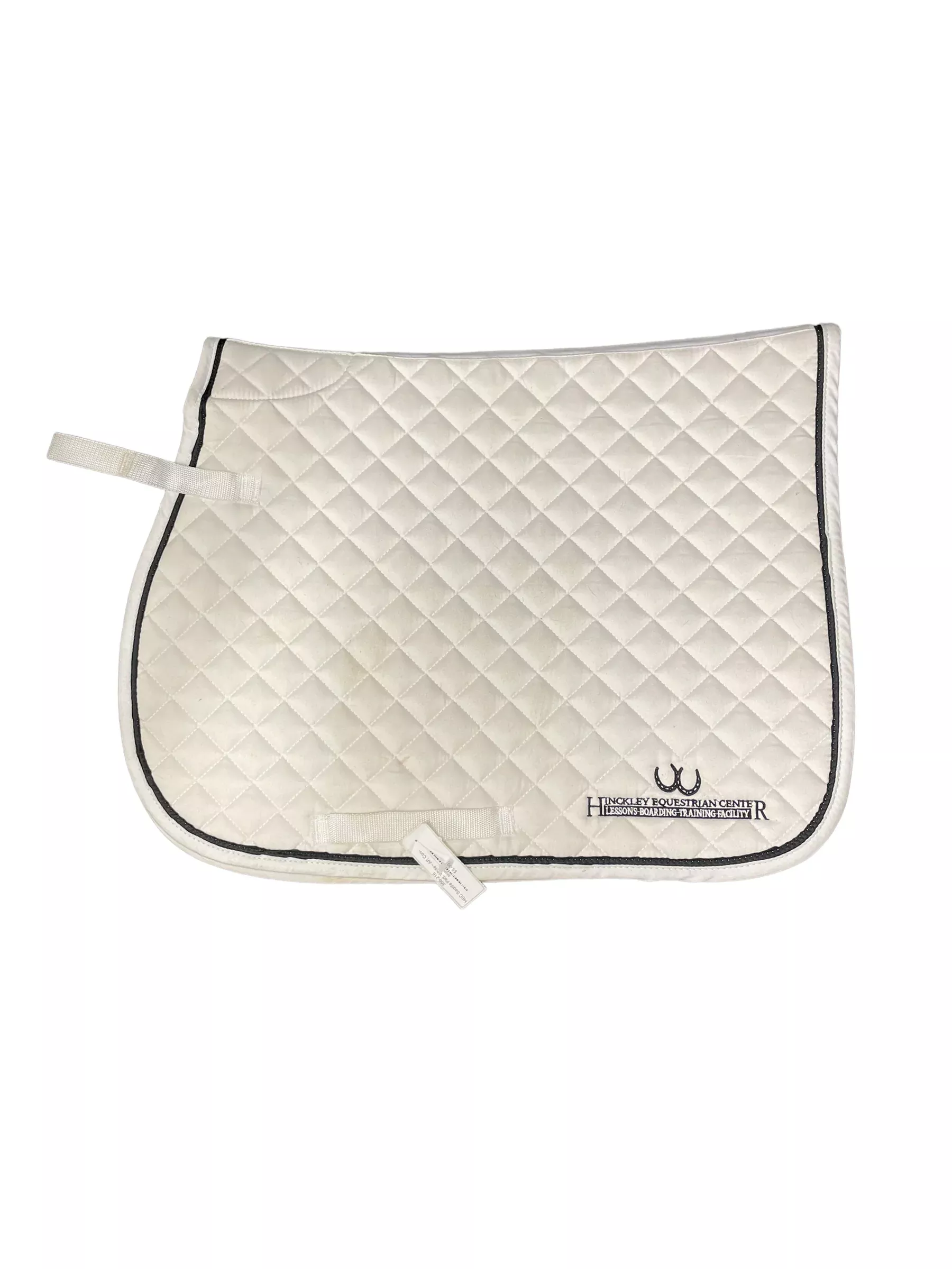 HEC AP Saddle Pad - White Est. F/S - USED