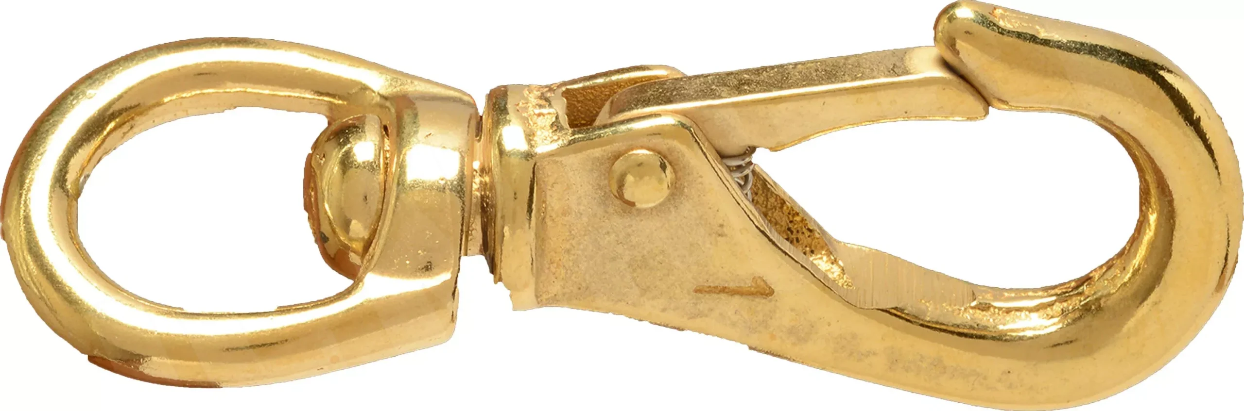 Henssgen Swivel Eye Boat Snap 3/4 in Brass