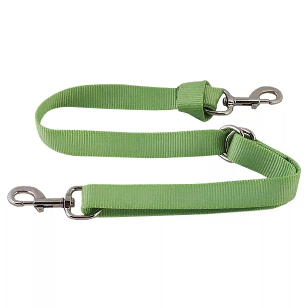 Hilason 3/4In. X 52In. Mint 2 Ply Nylon Horse Tie Down Nickle Plated Hardware