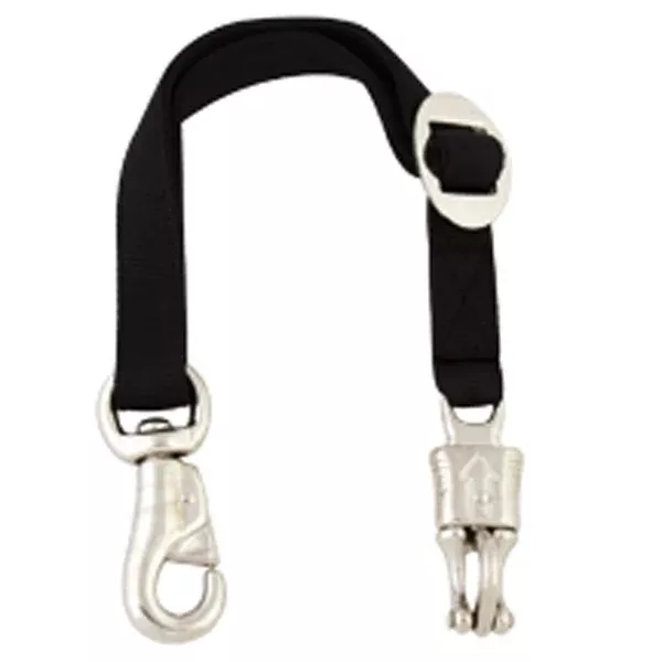 Hilason Adjustment Nylon Trailer Tie Black