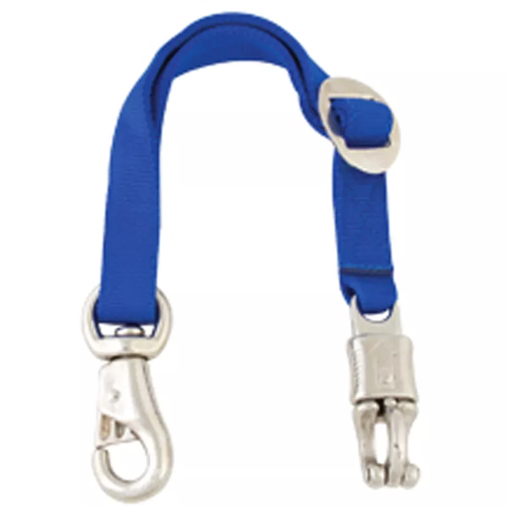 Hilason Adjustment Nylon Trailer Tie Blue