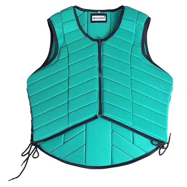 HILASON Equestrian Horse Vest Safety Protective Adult Eventing ‎Kelly Green