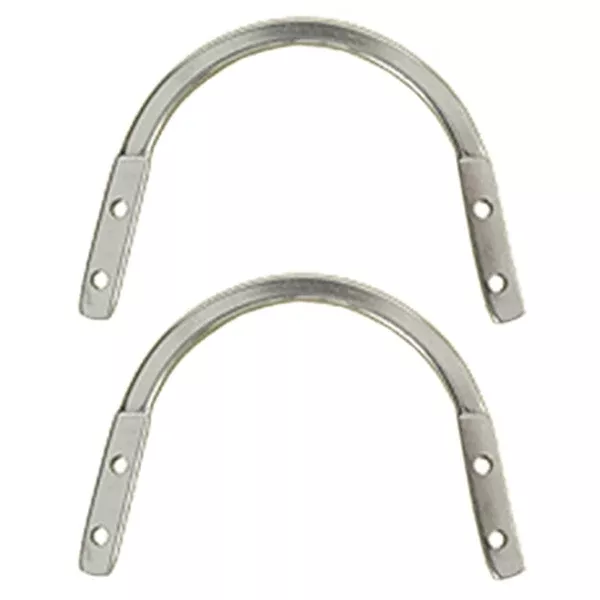Hilason Stainless Steel Horse Rigging Plate High Polished