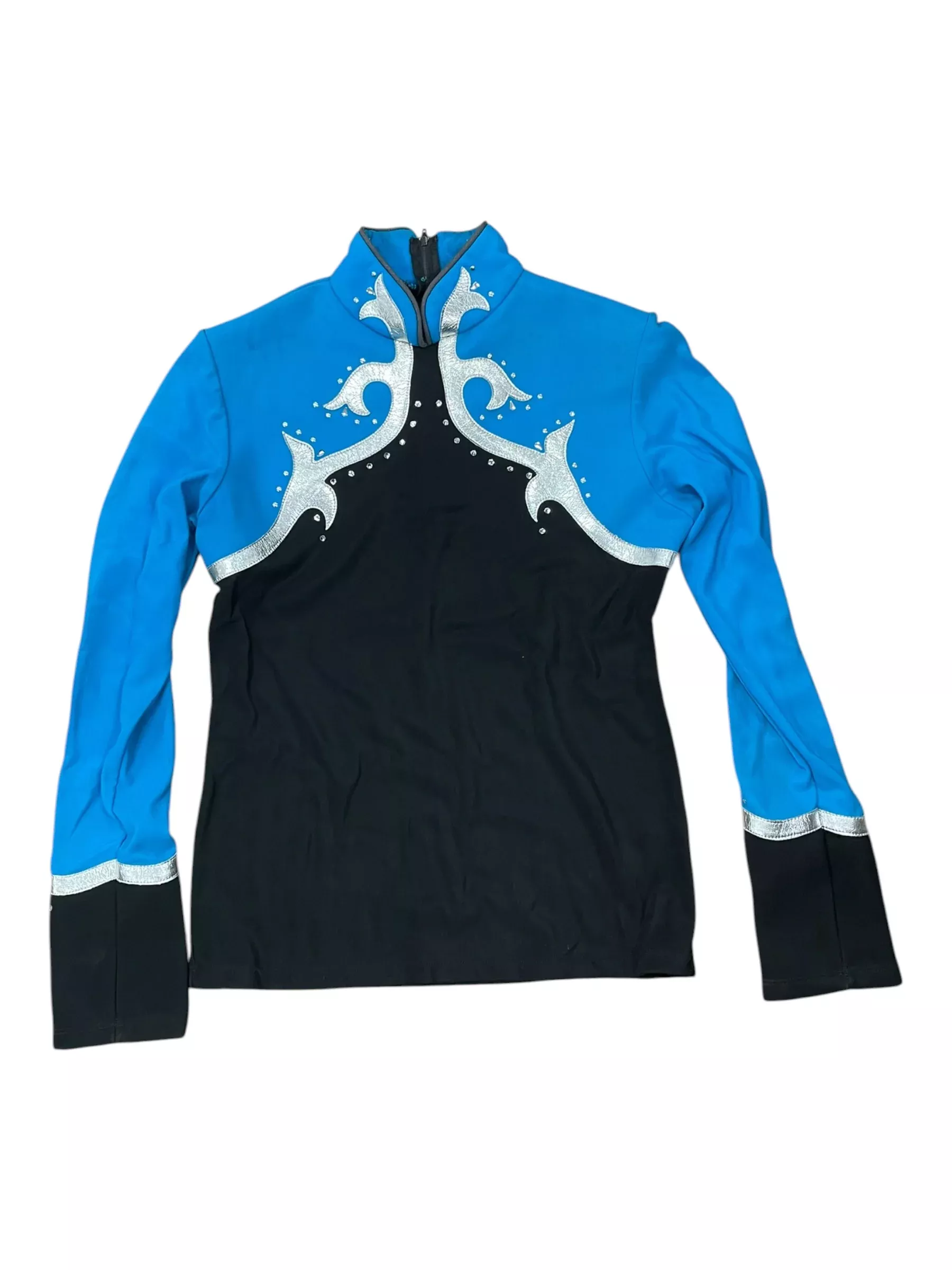 Hobby Horse Western Shirt - Black/Blue - M - USED