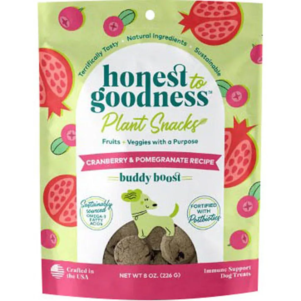 Honest to Goodness Buddy Boost Immune Support, Cranberry/Pomegranate, 8 oz