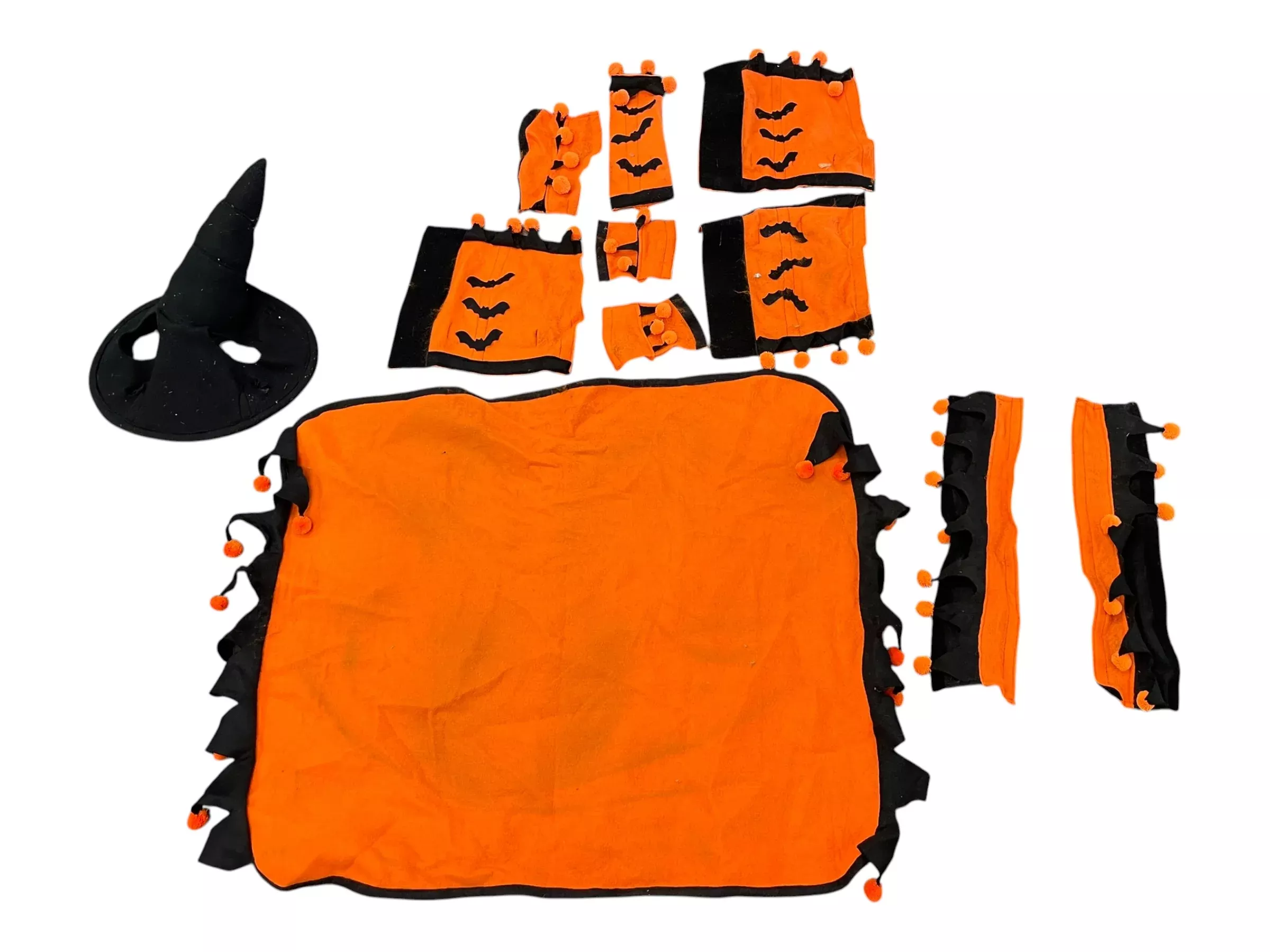 Horse Halloween Costume - Black/Orange - USED