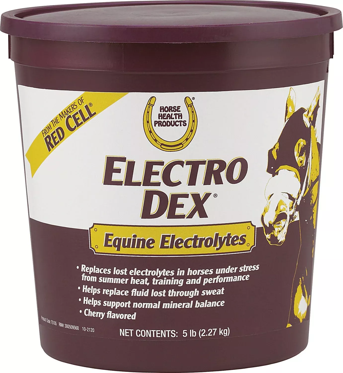 Horse Health Electro Dex Equine Electrolytes, Cherry, 5 lb