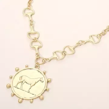 Horse Pendant Necklace