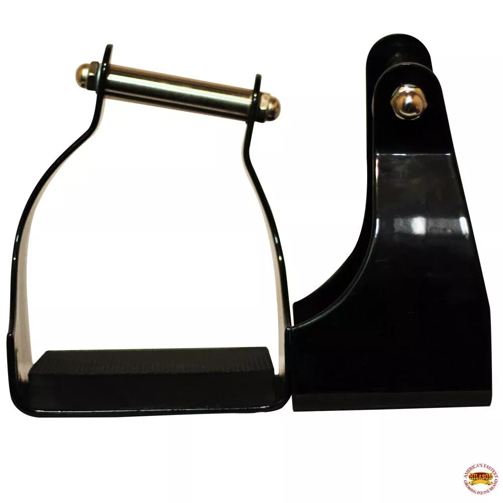 Horse Western Saddle Endurance Slanted Stirrups Hilason