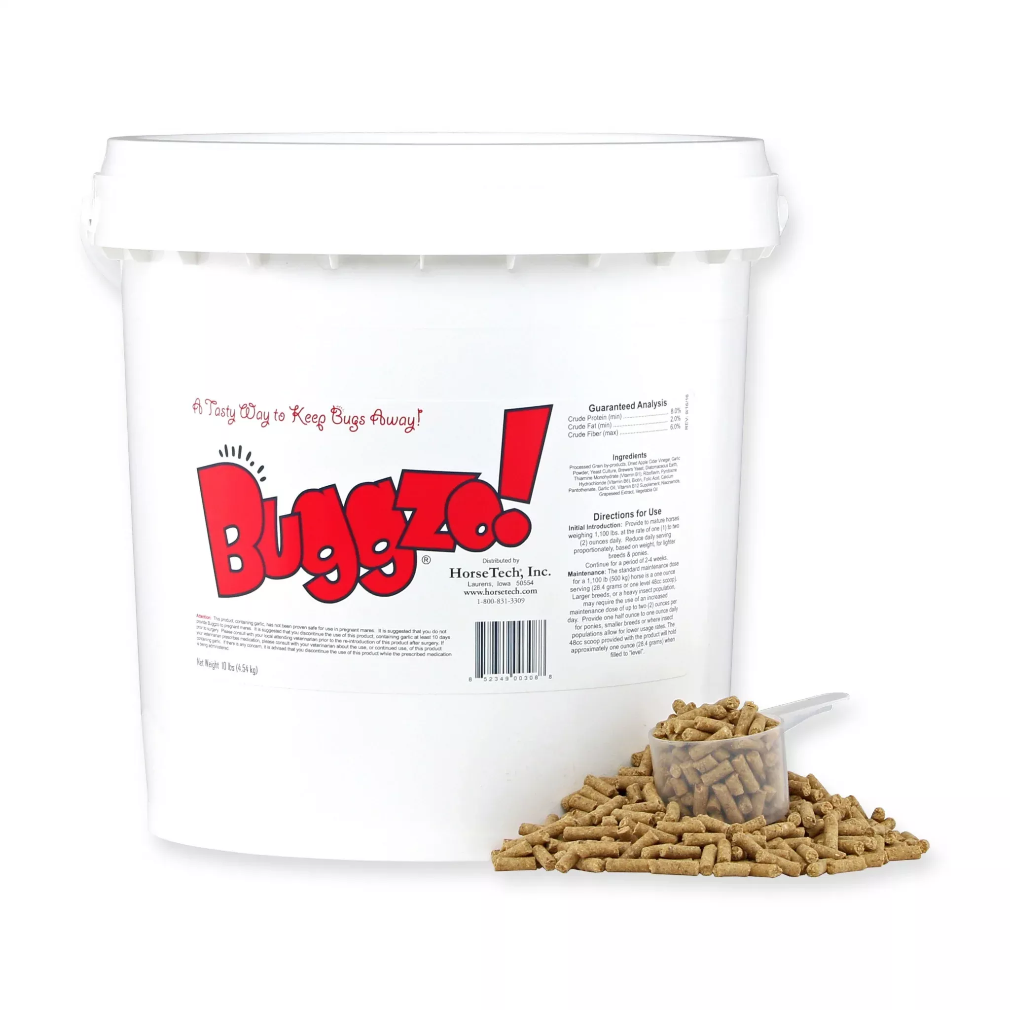 HorseTech Buggzo Feed-Through Fly Control
