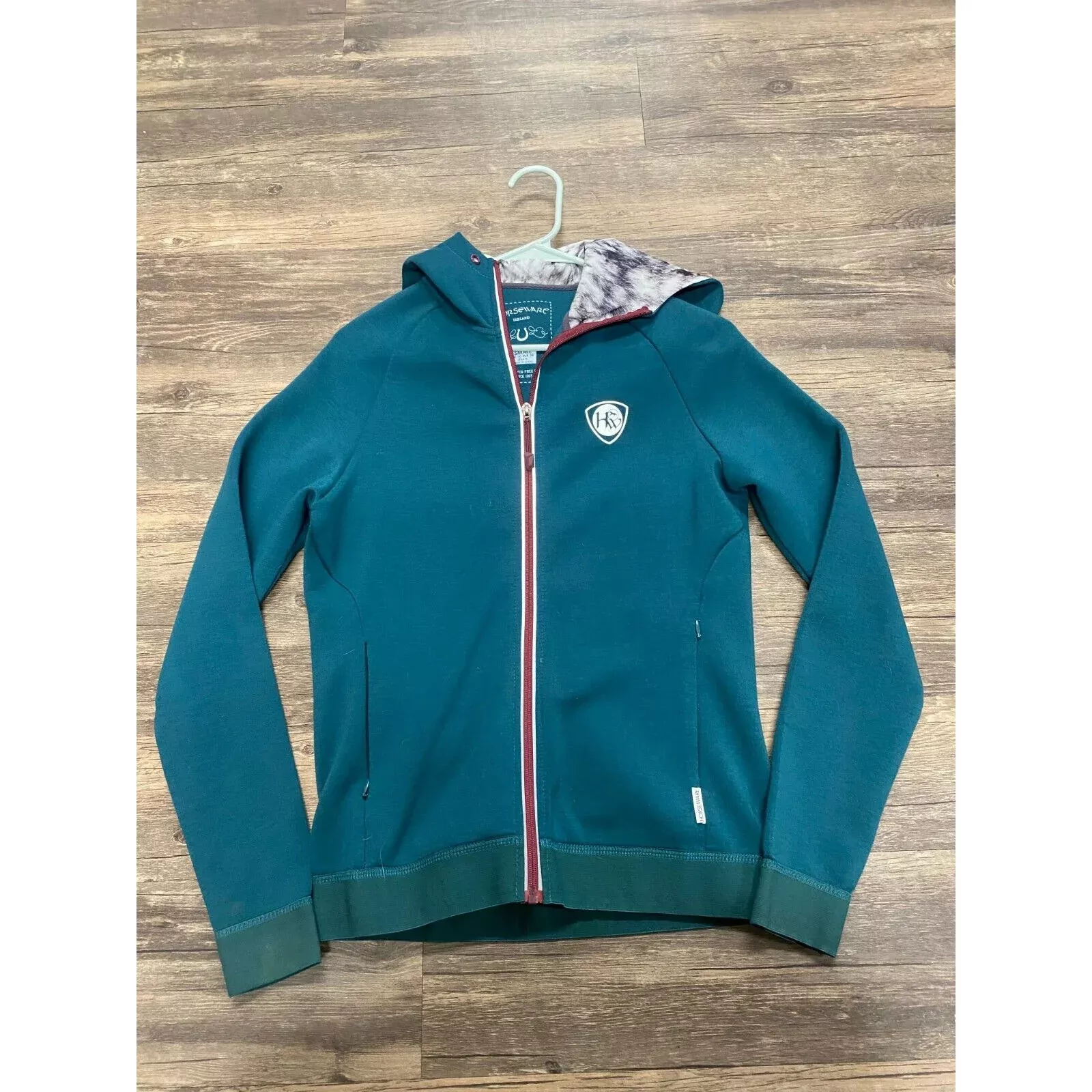 Horseware Hoodie - Green - S - USED