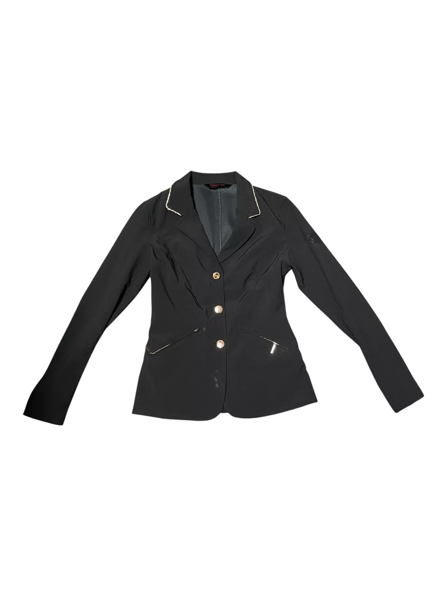 Horseware Show Coat - Black/Gold - XS - USED