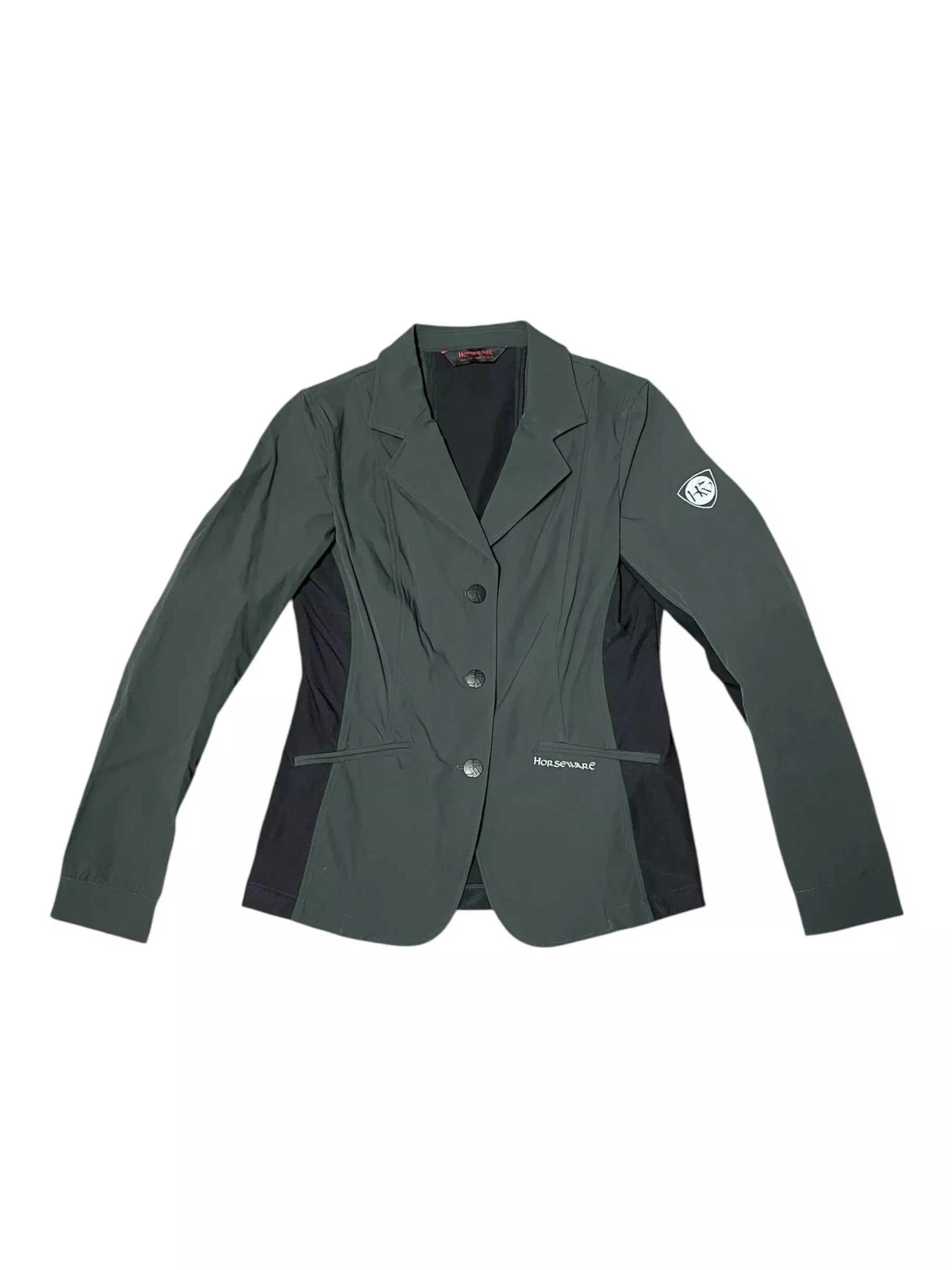 Horseware Show Coat - Hunter Green/Black - S - USED